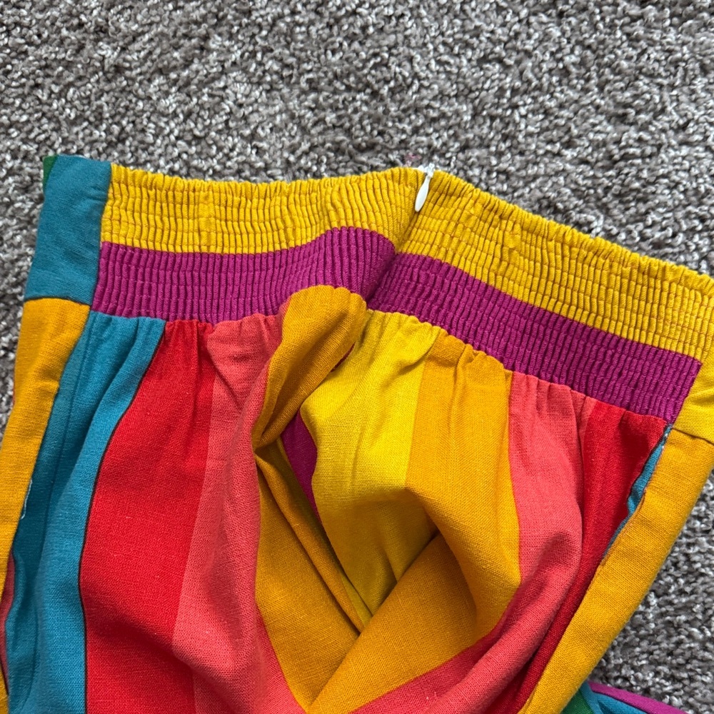 FARM Rio Multicolor Striped Women's Trousers - Picture 2 of 2